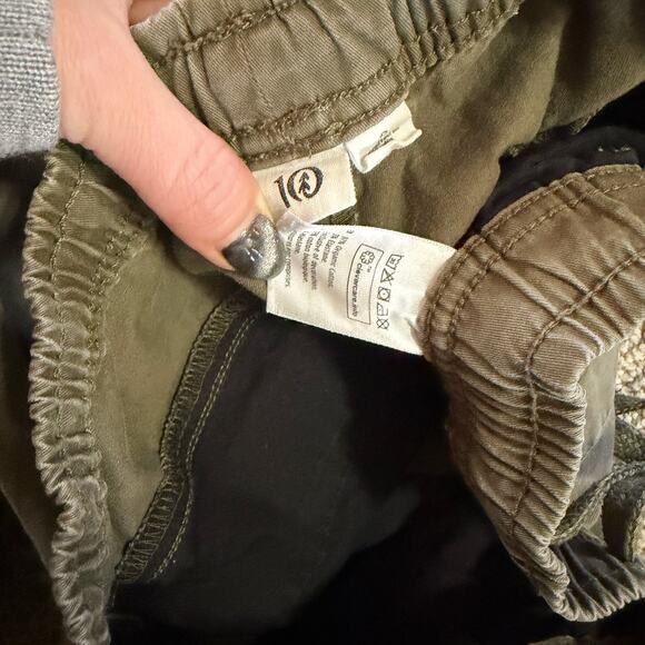 10 Tree Womens Green Jogger Pants Size Small - Picture 5 of 8